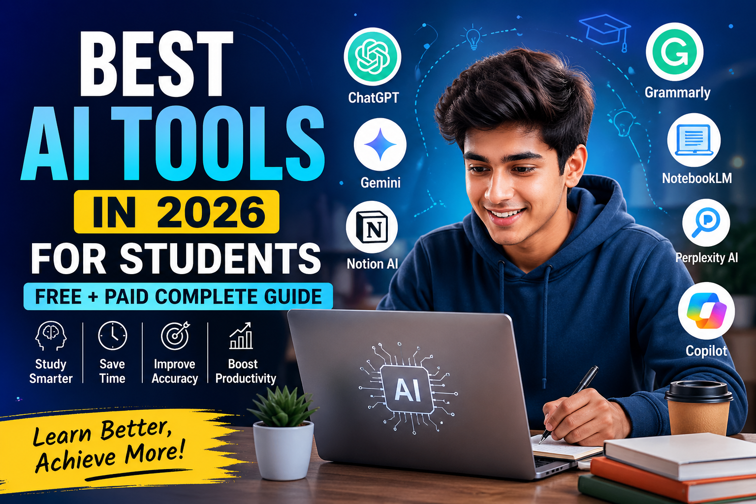 Best AI tools in 2026 for students learning concept