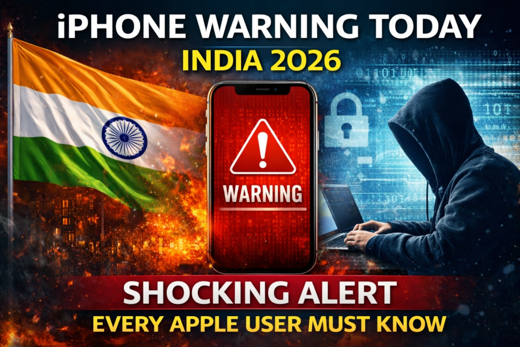 iPhone Warning Today India 2026 – What Apple Users Should Do Now